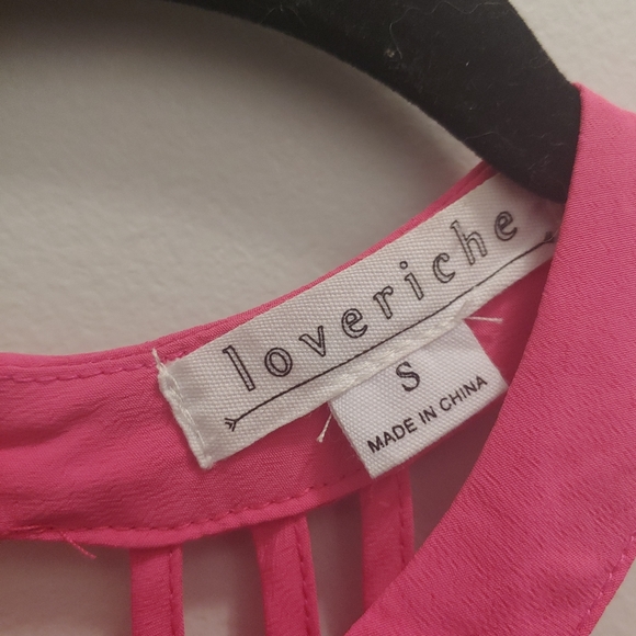 Back detail dress Fuchsia - Picture 2 of 5